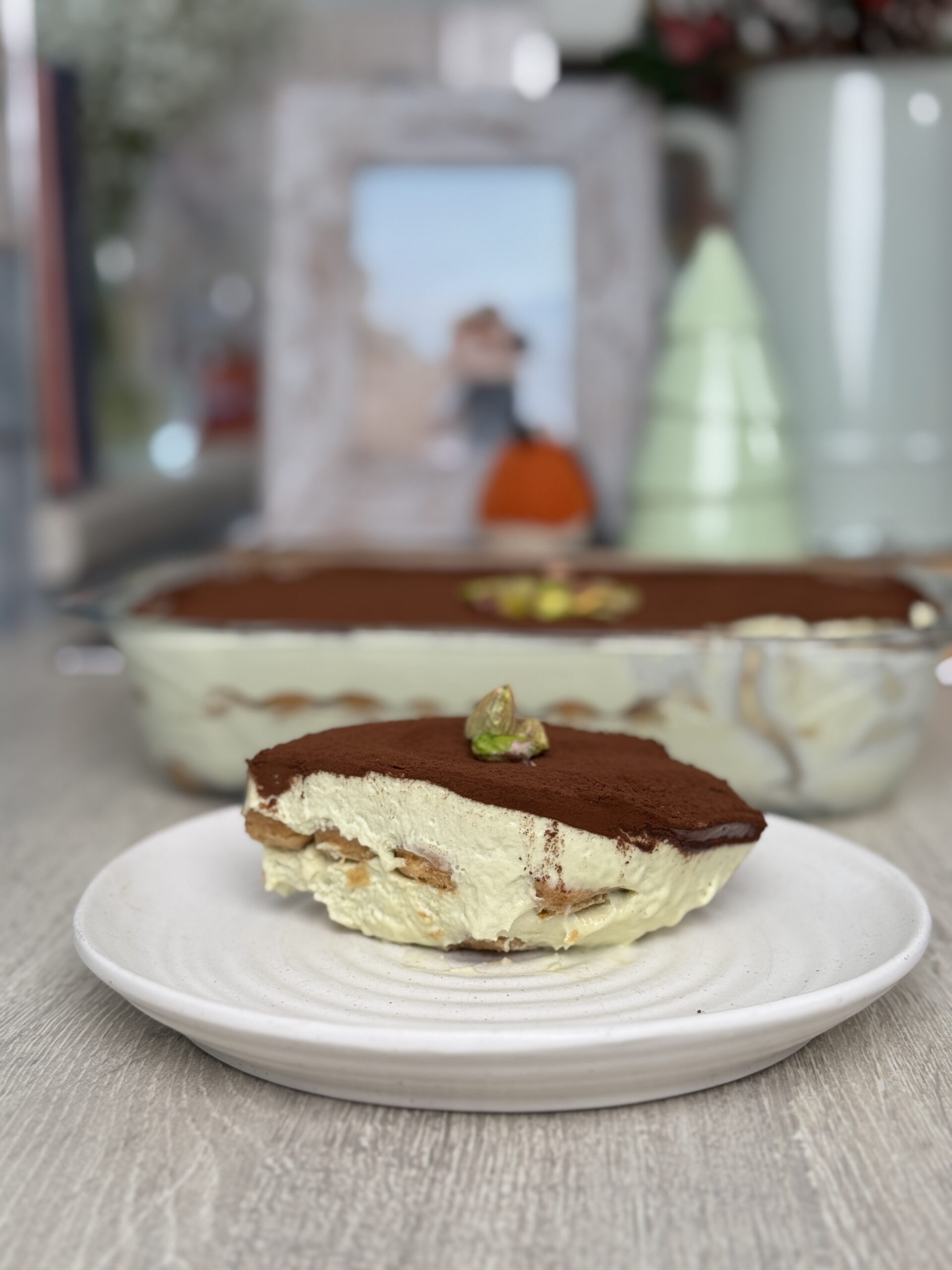 Pistachio Tiramisu