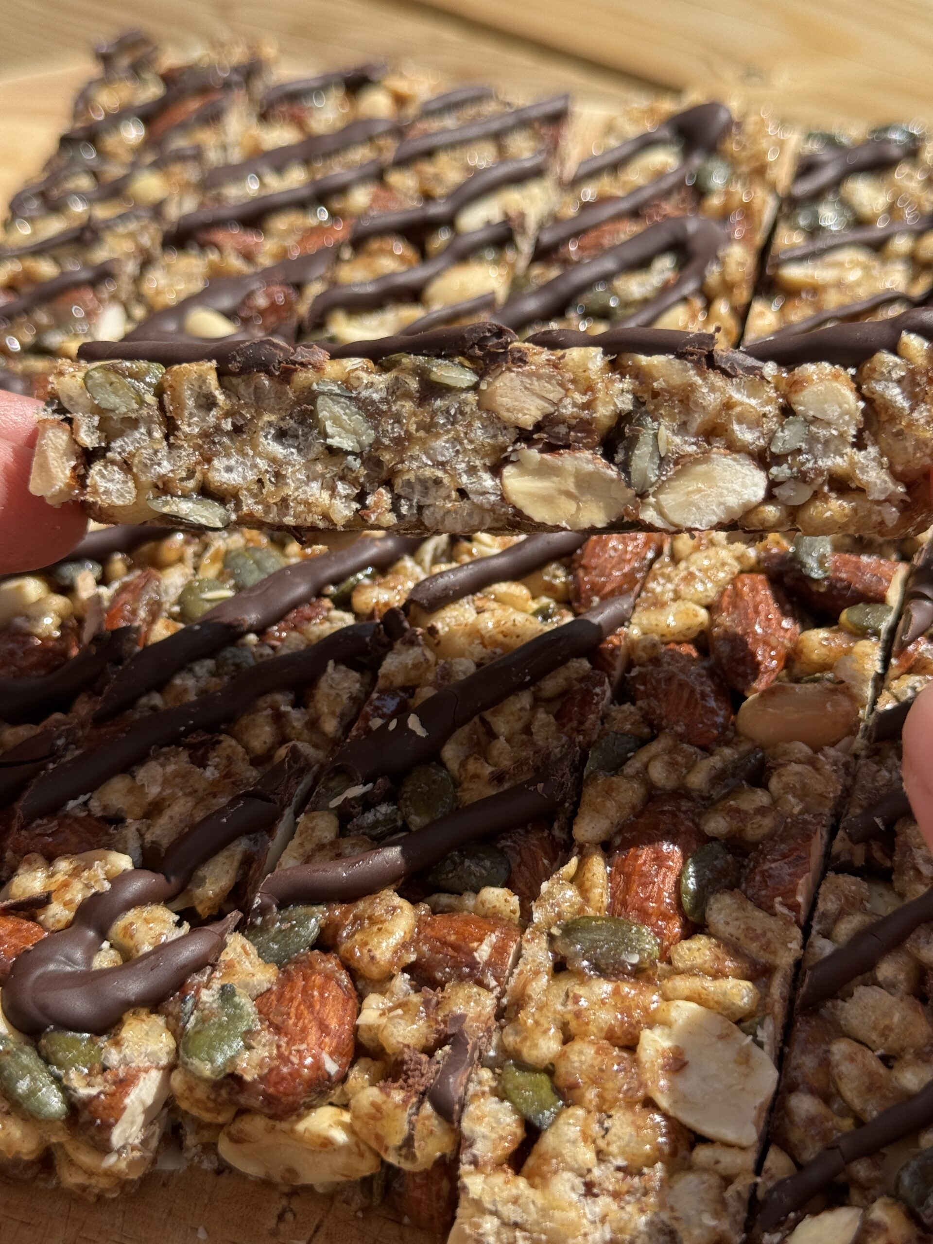 Homemade Kind Nut Bar