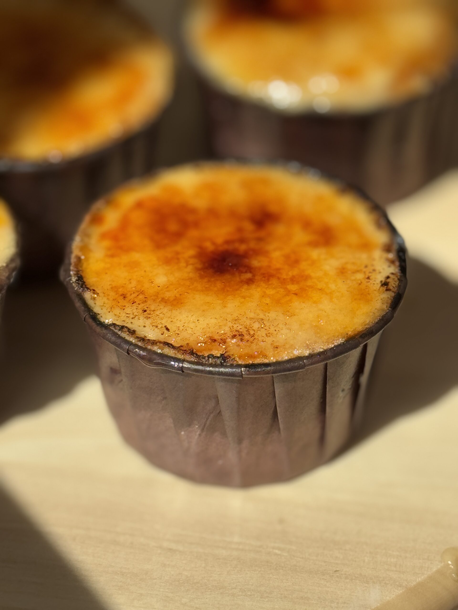 Creme Brulee Cupcake